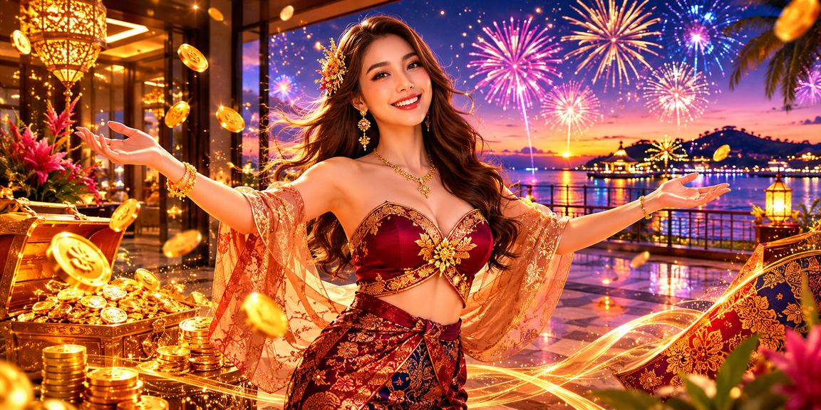 Suasana kasino dalam talian Malaysia dengan pilihan permainan baccarat dan slot moden