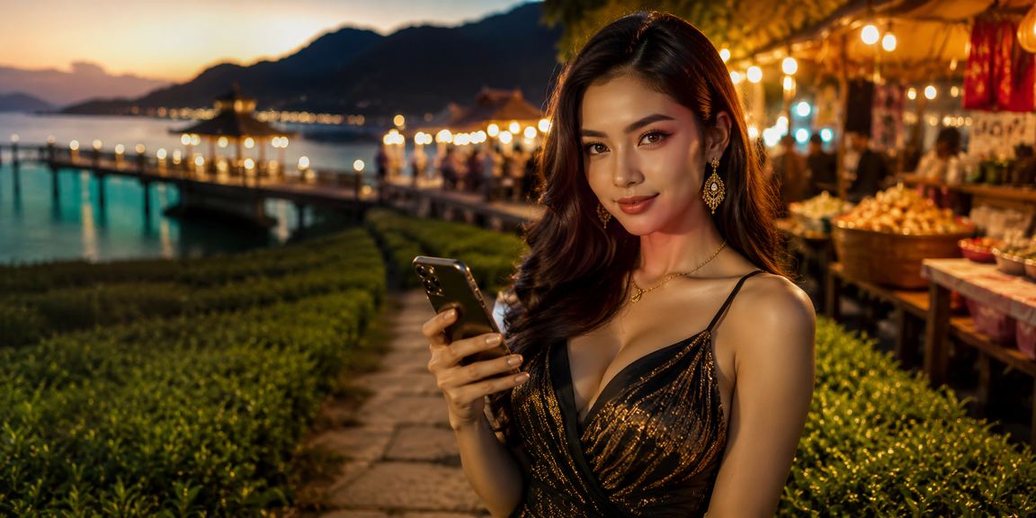 Pengguna Terengganu membaca tip pertaruhan kasino melalui telefon bimbit dengan antara muka mesra